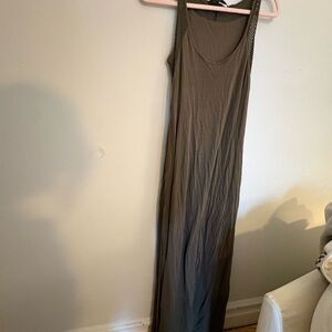 Twenty Olive Green Sleeveless Maxi Dress